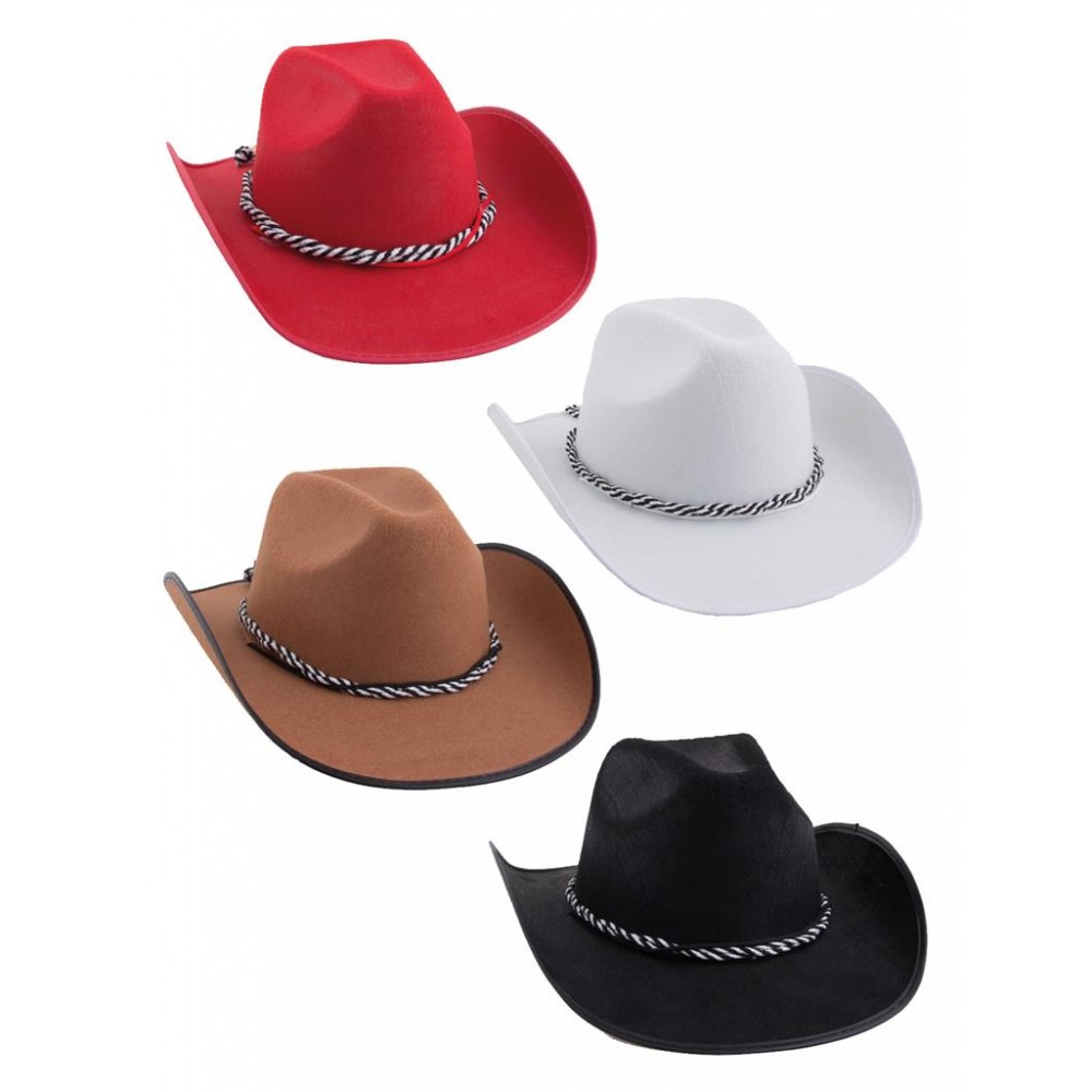 Καπέλο Cowboy Σε Διάφορα Χρώματα