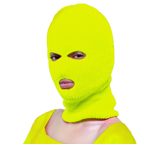 Κουκούλα Κουκουλοφόρου Κίτρινη Fluo
