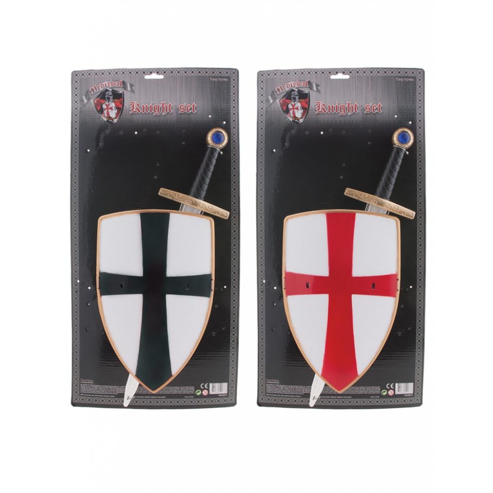 Σετ Ιππότη Με Ασπίδα & Σπαθί  40cm &  50cm