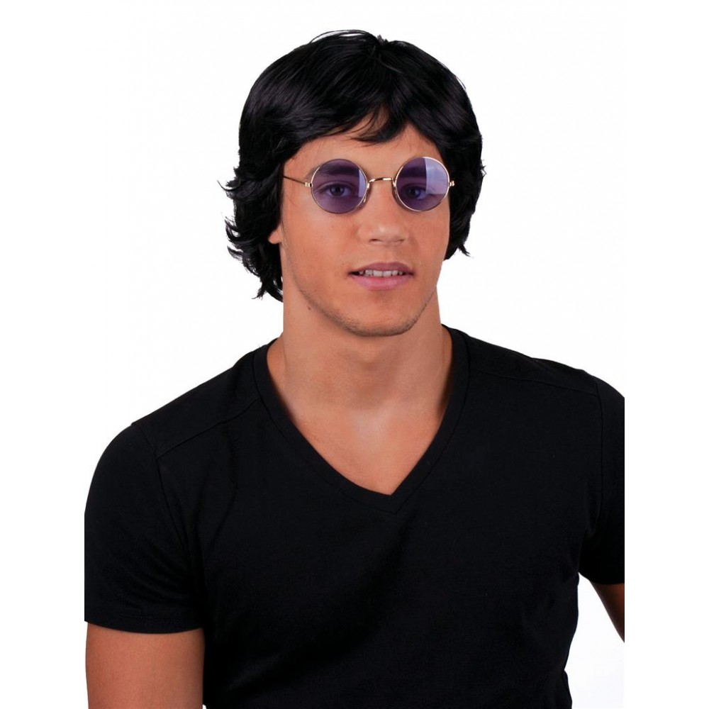 Περούκα Elton Aνδρική μαύρη