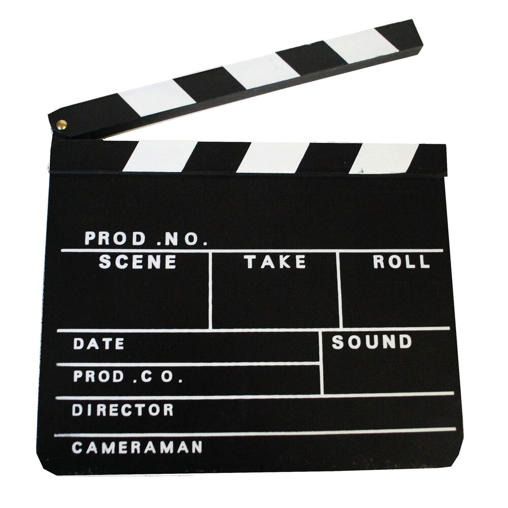 Κλακέτα Σκηνοθέτη Ξύλινη 30cm x 26cm