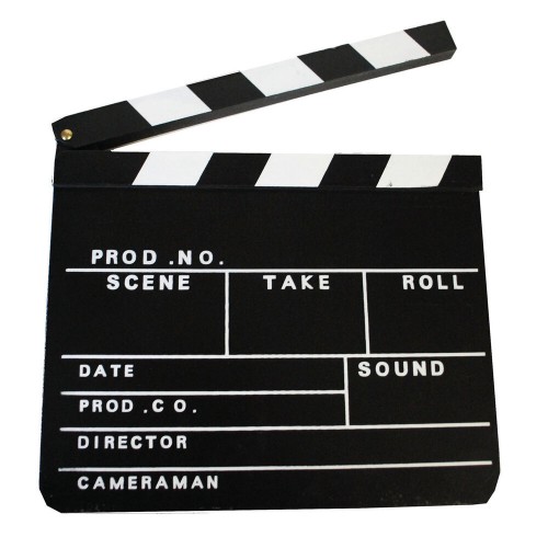 Κλακέτα Σκηνοθέτη Ξύλινη 30cm x 26cm