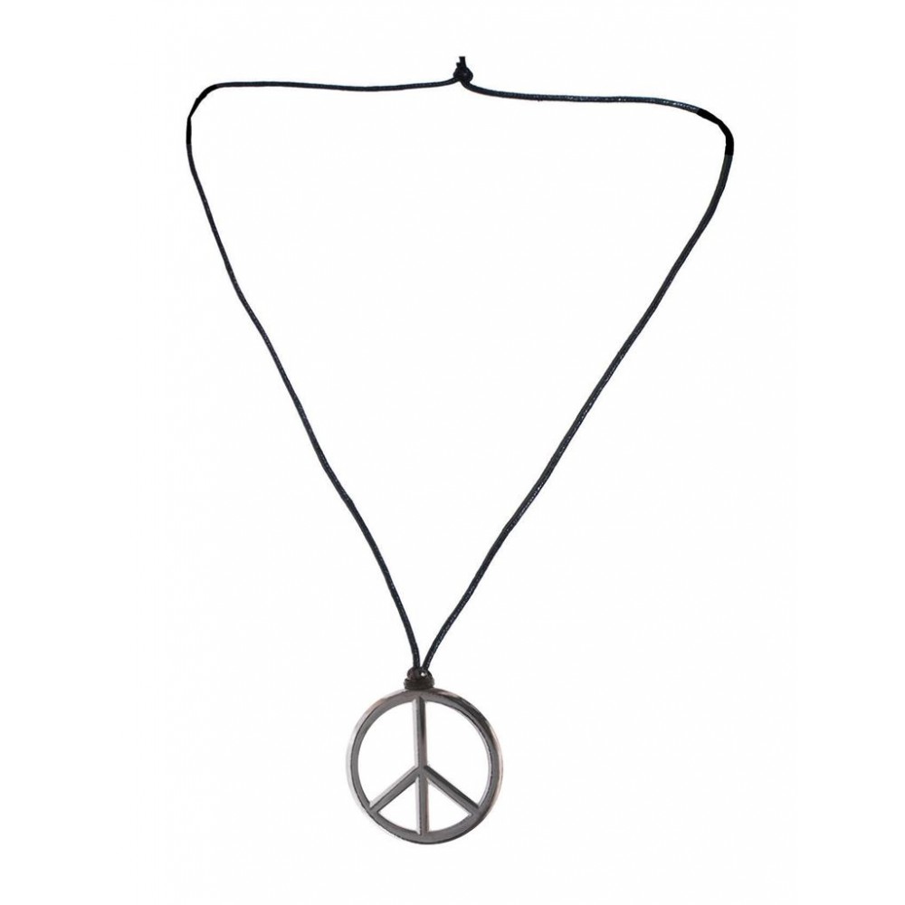Κολιέ Hippie Με Σήμα Της Ειρήνης