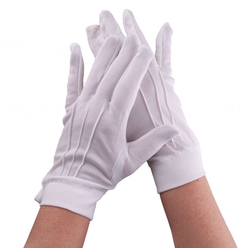 Γάντια Λευκά Κοντά