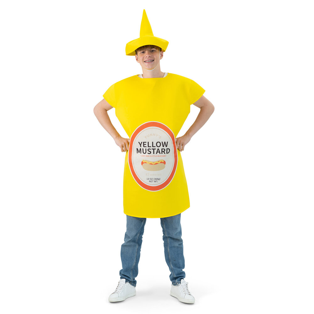 Αποκριάτικη Στολή Μασκότ Μουστάρδα