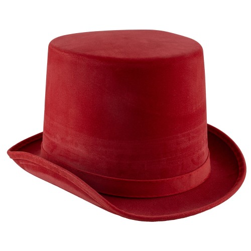 Καπέλο Ημίψηλο Κόκκινο Deluxe  15cm