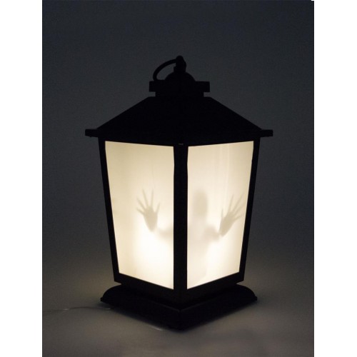 Διακοσμητικό Φανάρι Τρόμου Με Φως & Ήχο 36cm x 17cm