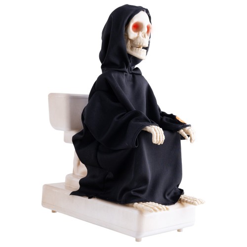 Διακοσμητικός Σκελετός  Halloween Toilet Timmy 35cm