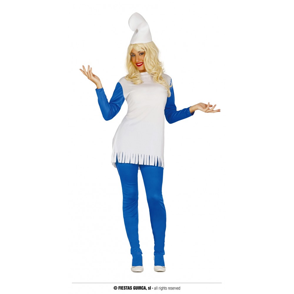 Αποκριάτικη Στολή Μπλε Νάνος Γυναικείο Medium