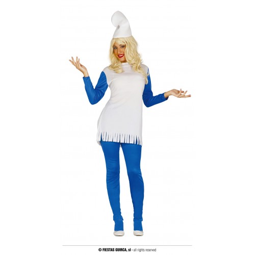 Αποκριάτικη Στολή Μπλε Νάνος Γυναικείο Medium