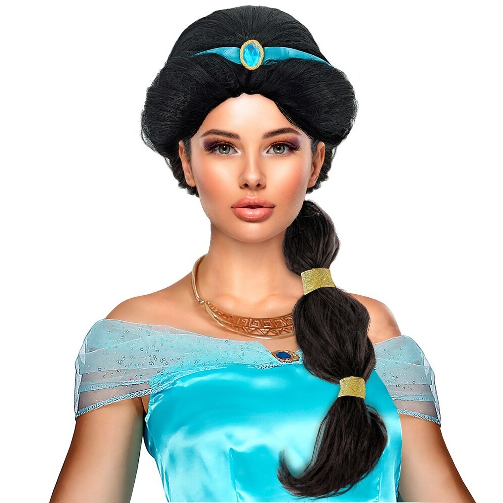 Περούκα Μαύρη Κοτσίδα Arabian Princess