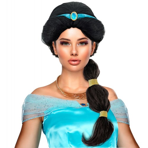 Περούκα Μαύρη Κοτσίδα Arabian Princess