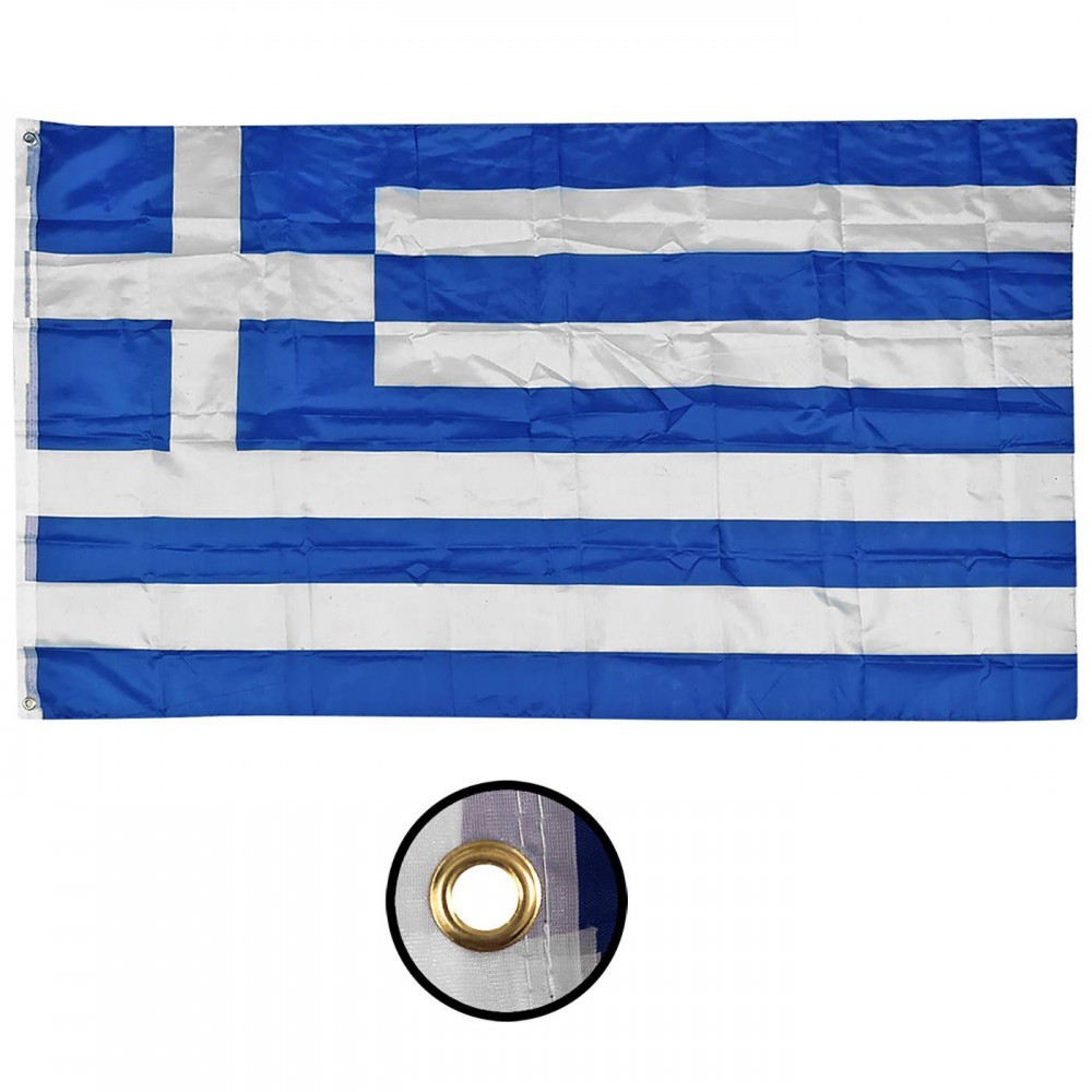 Σημαία Ελληνική Υφασμάτινη για Κοντάρι 90x150cm Homie 11631