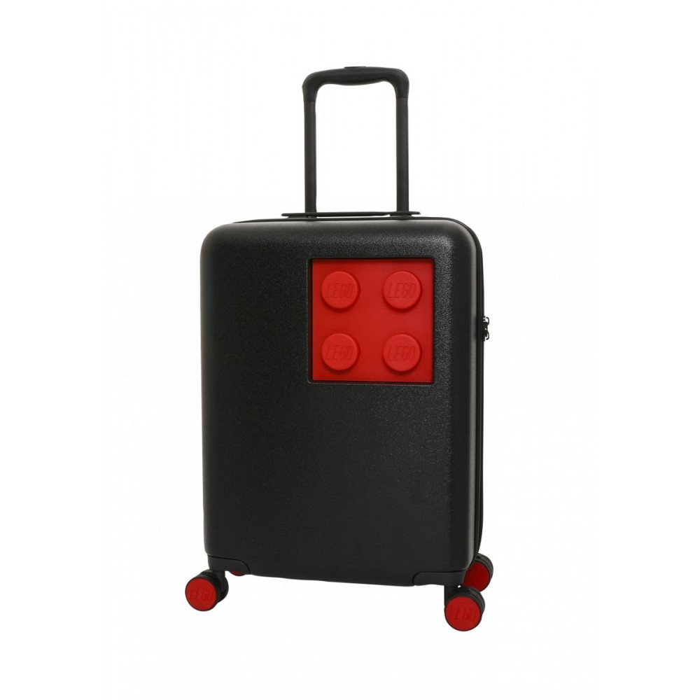 LEGO® BRICK 2X2 ΒΑΛΙΤΣΑ ΚΑΜΠΙΝΑΣ ΤΡΟΛΕΪ S ΜΑΥΡΟ/ENTONO ΚΟΚΚΙΝO - 20152-1963
