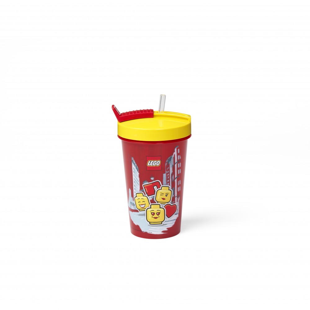 LEGO® ΠΟΤΗΡΙ ΜΕ ΚΑΛΑΜΑΚΙ 0.5L ΙCONIC GIRL - 40441725