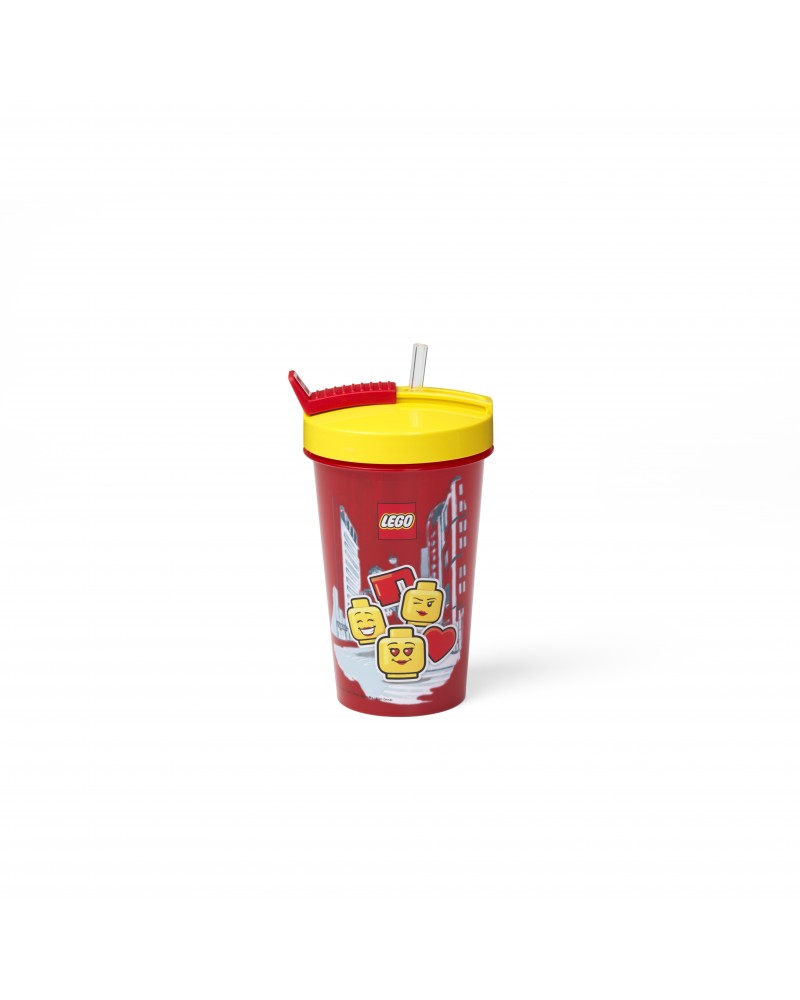 LEGO® ΠΟΤΗΡΙ ΜΕ ΚΑΛΑΜΑΚΙ 0.5L ΙCONIC GIRL - 40441725