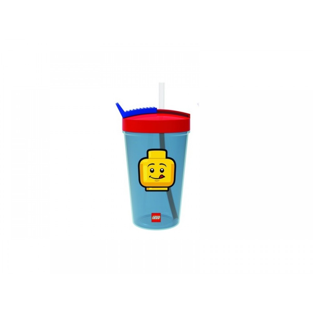 LEGO® ΠΟΤΗΡΙ ΜΕ ΚΑΛΑΜΑΚΙ 0.5L ΙCONIC CLASSIC - 40440001