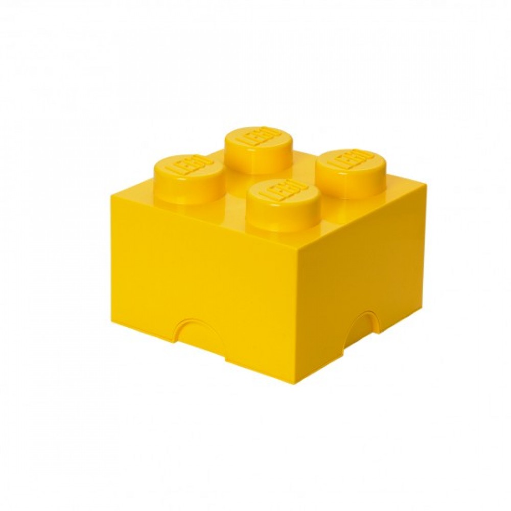 LEGO® ΚΟΥΤΙ ΑΠΟΘΗΚΕΥΣΗΣ ΤΕΤΡΑΓΩΝΟ ΜΕΓΑΛΟ ΚΙΤΡΙΝΟ - 40031732
