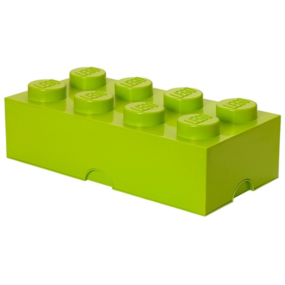 LEGO® ΚΟΥΤΙ ΑΠΟΘΗΚΕΥΣΗΣ ΟΡΘΟΓΩΝΙΟ ΜΕΓΑΛΟ ENTONO ΠΡΑΣΙΝΟ (LIME) - 40041220