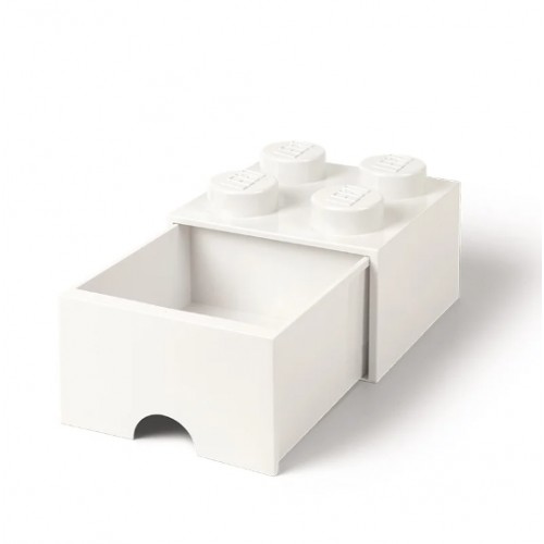 LEGO® ΚΟΥΤΙ ΑΠΟΘΗΚΕΥΣΗΣ ΤΕΤΡΑΓΩΝΟ ΑΣΠΡΟ ΣΥΡΤΑΡΩΤΟ - 40051735