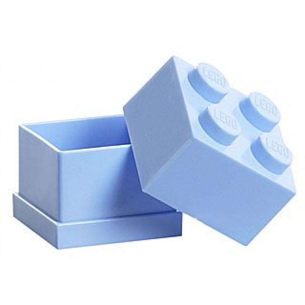 LEGO® ΚΟΥΤΙ ΑΠΟΘΗΚΕΥΣΗΣ ΤΕΤΡΑΓΩΝΟ MINI ΓΑΛΑΖΙΟ (ROYAL) - 40111736