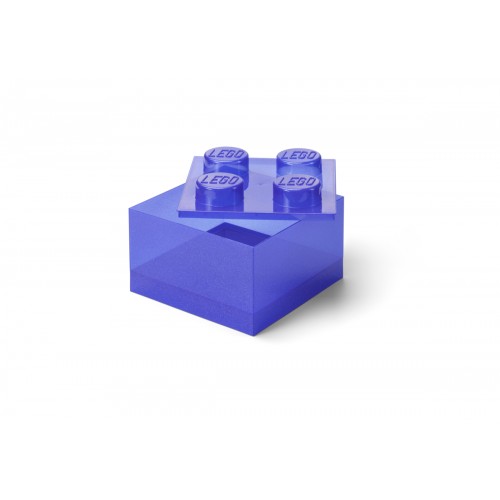 LEGO® ΚΟΥΤΙ ΑΠΟΘΗΚΕΥΣΗΣ ΤΕΤΡΑΓΩΝΟ ΜΕΓΑΛΟ ΜΩΒ ΜΕ GLITTER - 40090800