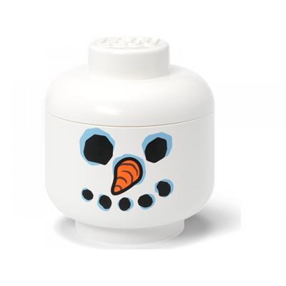 LEGO® ΚΟΥΤΙ ΑΠΟΘΗΚΕΥΣΗΣ ΜΙΚΡΟ ΚΕΦΑΛΙ SNOWMAN - 40310808
