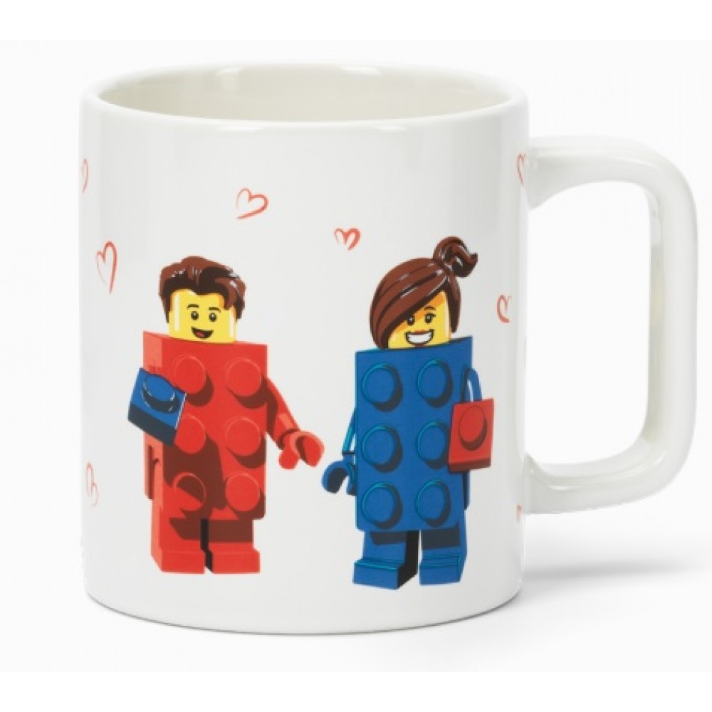 LEGO® ΚΕΡΑΜΙΚΗ ΚΟΥΠΑ LOVE ΚΟΚΚΙΝΗ ΚΑΡΔΙΑ - 40450804