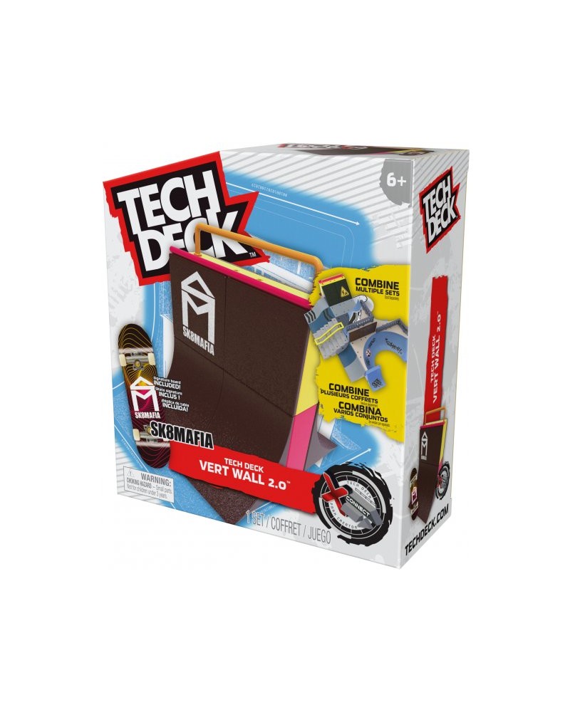 TECH DECK X-CONNECT PARK CREATOR ΡΑΜΠΑ ΚΑΙ ΤΡΟΧΟΣΑΝΙΔΑ VER WALL 2.0 (20141010)