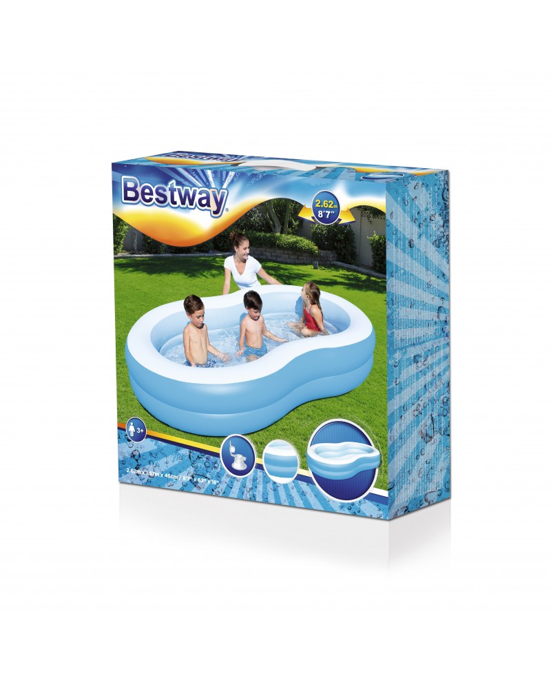 BESTWAY ΟΙΚΟΓΕΝΕΙΑΚΗ ΠΙΣΙΝΑ BIG LAGOON (54117)