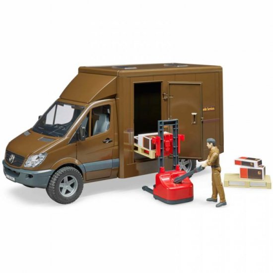 BRUDER ΦΟΡΤΗΦΑΚΙ MERCEDES BENZ SPRINTER UPS ΜΕ ΟΔΗΓΟ ΚΑΙ ΑΝΥΨΩΤΙΚΟ (02538) BRUDER ΦΟΡΤΗΦΑΚΙ MERCEDES BENZ SPRINTER UPS ΜΕ ΟΔΗΓΟ ΚΑΙ ΑΝΥΨΩΤΙΚΟ (02538)