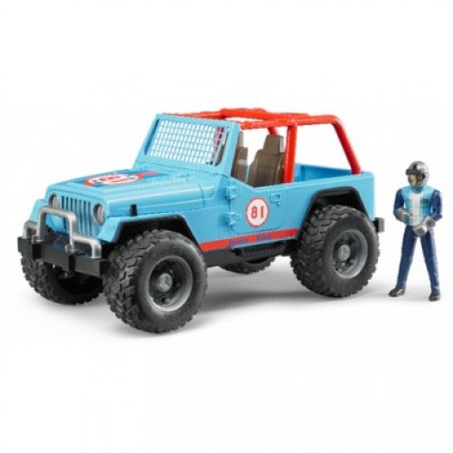 BRUDER Jeep cross country racer μπλε(02541)