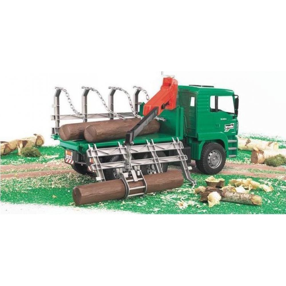 BRUDER ΦΟΡΤΗΓΟ MAN ΦΟΡΤΩΣΗΣ ΚΟΡΜΩΝ/4 (02769)