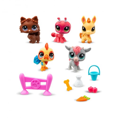  LITTLEST PETSHOP ΦΙΓΟΥΡΕΣ 5 ΤΜΧ ΦΑΡΜΑ (BF000510)