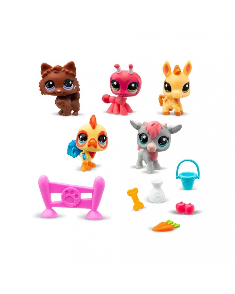  LITTLEST PETSHOP ΦΙΓΟΥΡΕΣ 5 ΤΜΧ ΦΑΡΜΑ (BF000510)