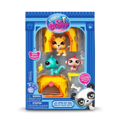  LITTLEST PETSHOP ΦΙΓΟΥΡΕΣ 3 τμχ. ΜΕ ΑΞΕΣΟΥΑΡ  ΖΟΥΓΚΛΑ (BF000515)