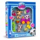  LITTLEST PETSHOP ΦΙΓΟΥΡΕΣ 3 τμχ. ΜΕ ΑΞΕΣΟΥΑΡ  ΣΑΦΑΡΙ (BF000524)