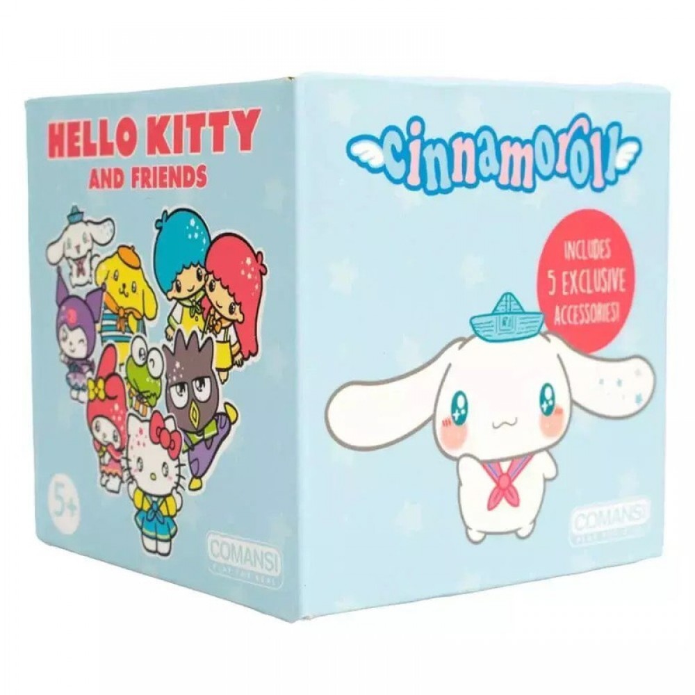 HELLO KITTY ΜΙΝΙΑΤΟΥΡΑ CINNAMOROLL ΣΕ ΚΟΥΤΙ (COM90433)