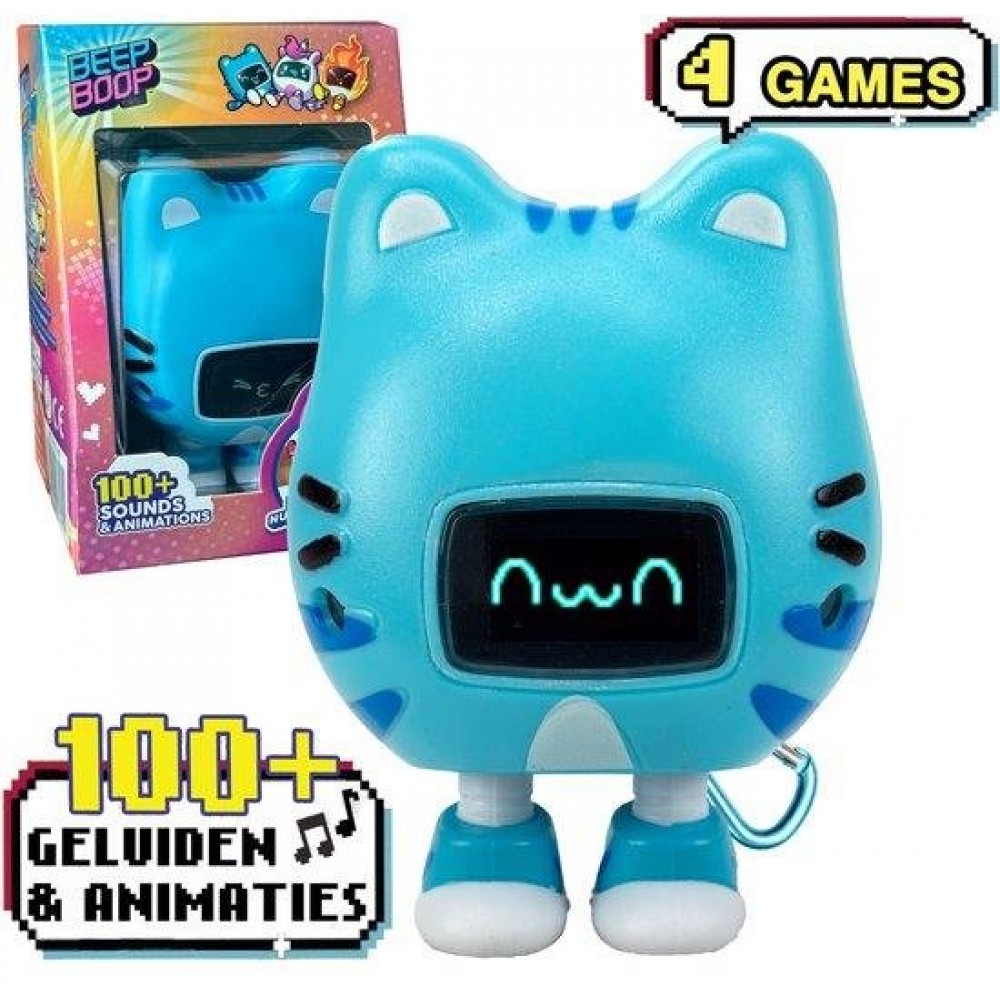 BEEP BOOP: ΗΛΕΚΤΡΟΝΙΚΟ ΔΙΑΔΡΑΣΤΙΚΟ ΚΑΤΟΙΚΙΔΙΟ - MIAO MIAO (BBOOP001-MI)