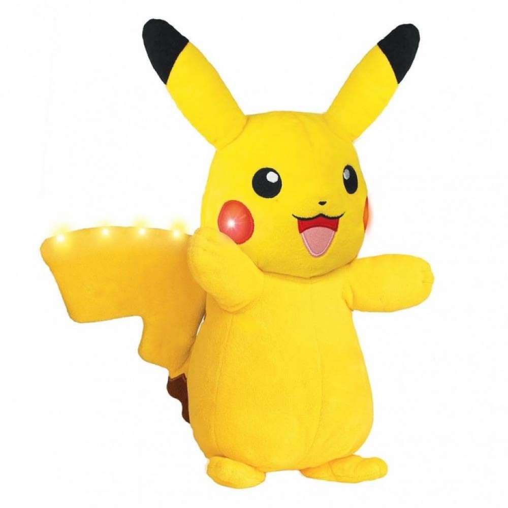 POKEMON  ΛΟΥΤΡΙΝΟ PIKACHU POWER ACTION 25ΕΚ ΜΕ ΗΧΟΥΣ & ΦΩΣ (JW004185)