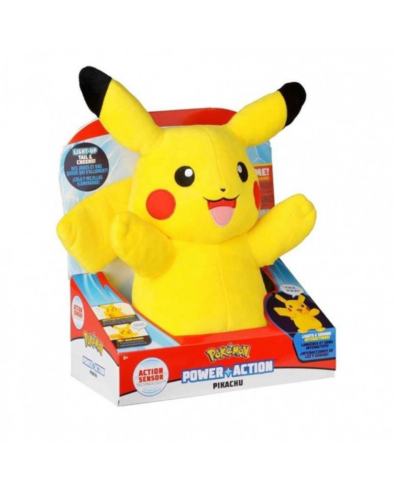 POKEMON  ΛΟΥΤΡΙΝΟ PIKACHU POWER ACTION 25ΕΚ ΜΕ ΗΧΟΥΣ & ΦΩΣ (JW004185)
