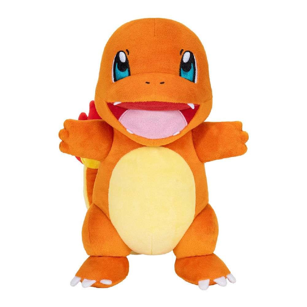 POKEMON ΛΟΥΤΡΙΝΟ CHARMANDER 25 εκ. ΜΕ ΗΧΟ & ΦΩΣ (FLAME ACTION) (JW004186)