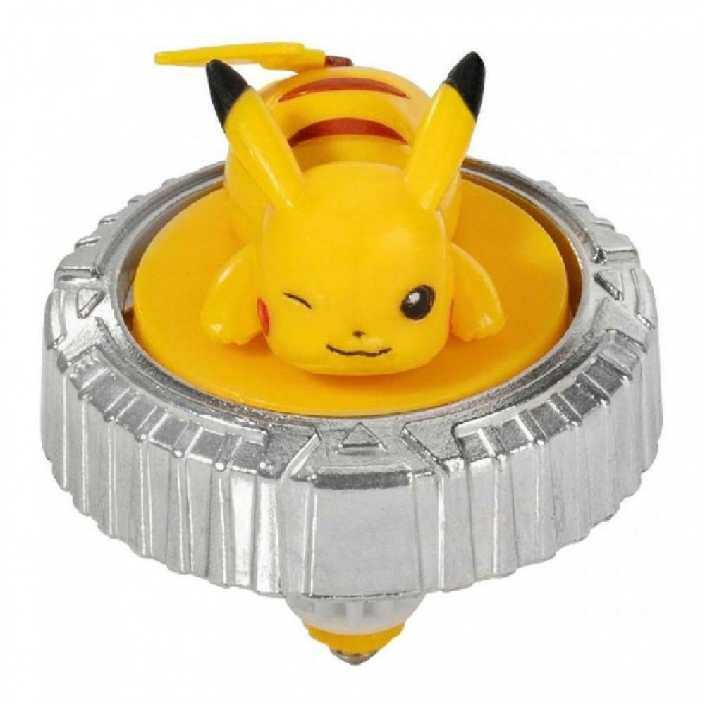 POKEMON ΣΕΤ ΜΑΧΗΣ ΜΕ ΑΡΕΝΑ ΚΑΙ 2 SPINNER PIKACHU & MEW (JW004402)