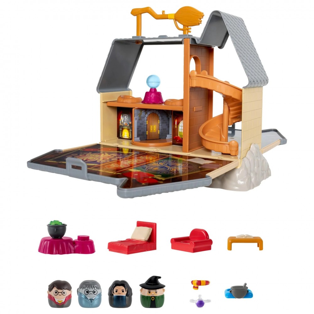SQUISH-A-LONGS HARRY POTTER PLAYSET ΚΑΣΤΡΟ HOGWARTS (JWSLH112)