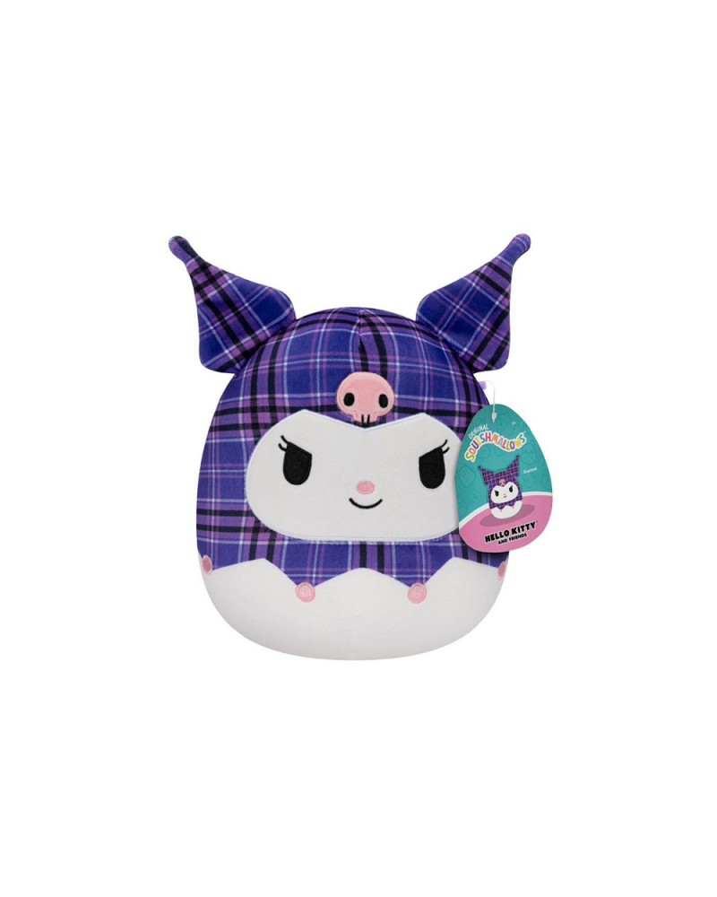 SQUISHMALLOWS-SANRIO - ΛΟΥΤΡΙΝΟ 20CM KUROMI ΣΕ ΜΟΒ ΚΑΡΟ (JWSQ0092)