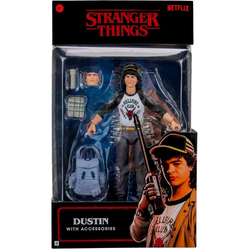 STRANGER THINGS ΑΡΘΡΩΤΗ ΦΙΓΟΥΡΑ COLLECTOR DUSTIN HENDERSON 15ΕΚ. ΜΕ ΑΞΕΣΟΥΑΡ (STRT0050)