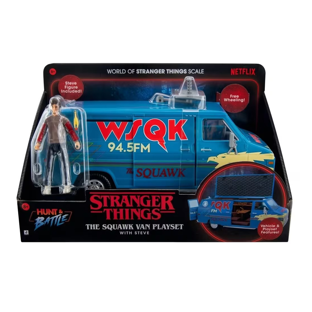 STRANGER THINGS WSQK ΒΑΝ ΜΕ ΦΙΓΟΥΡΑ & ΑΞΕΣΟΥΑΡ,ΦΩΣ-ΗΧΟΣ (JWST0072)