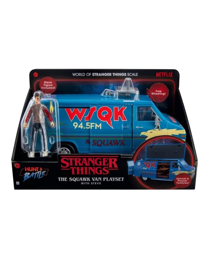 STRANGER THINGS WSQK ΒΑΝ ΜΕ ΦΙΓΟΥΡΑ & ΑΞΕΣΟΥΑΡ,ΦΩΣ-ΗΧΟΣ (JWST0072)