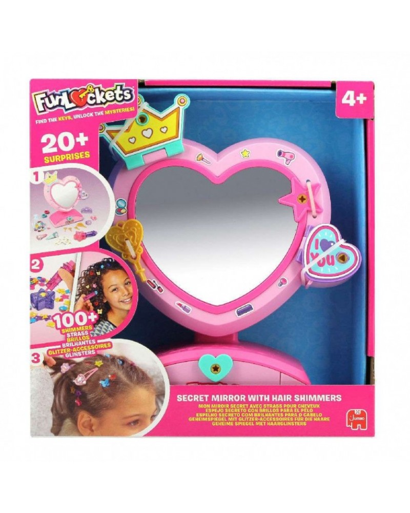 FUNLOCKETS ΜΥΣΤΙΚΟΣ ΚΑΘΡΕΠΤΗΣ ΟΜΟΡΦΙΑΣ (KD011201)