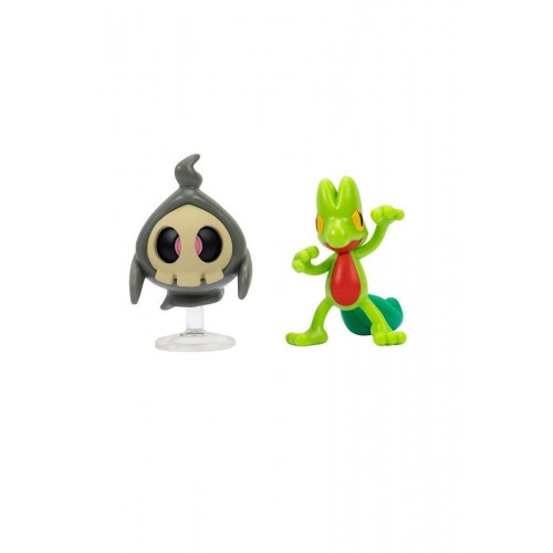 POKEMON BATTLE FIGURE ΣΕΤ 2 DUSKULL &TREECKO (PKW2639)